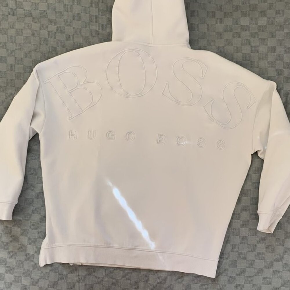HUGO BOSS Embroidered Logo Hoodie M